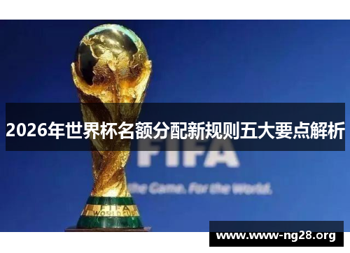 2026年世界杯名额分配新规则五大要点解析